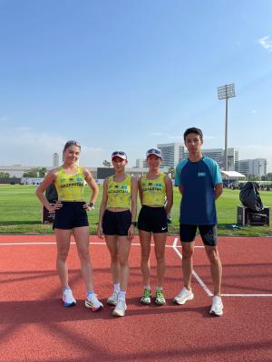 Athletes travel to Dubai to participate in the World Championships